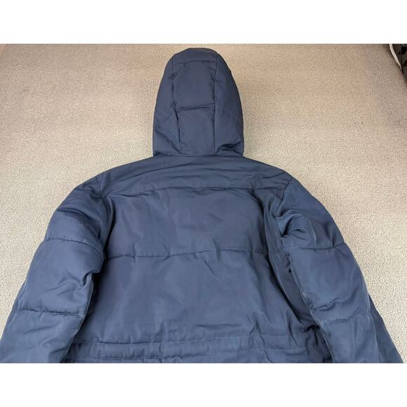 Everlane Women's XS Navy Blue ReNew Long Puffer Jacket - Picture 15 of 16